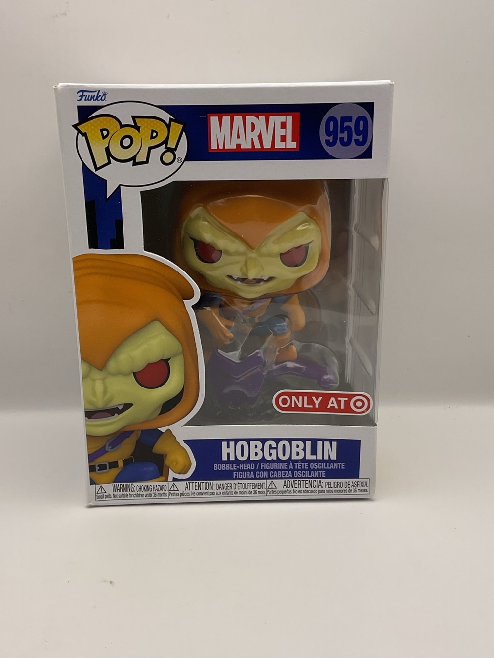 Funko Pop (959) Hobgoblin Spider-Man Marvel Sony Only at Target